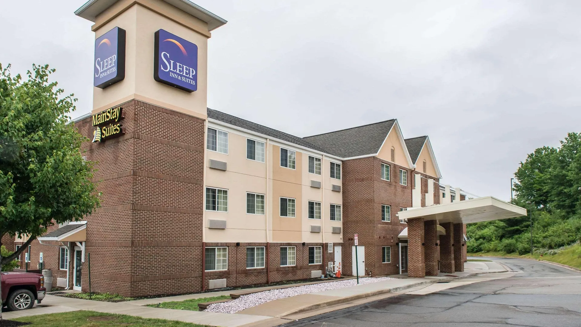 ** Otel Mainstay Suites Pittsburgh Airport Robinson Township ABD